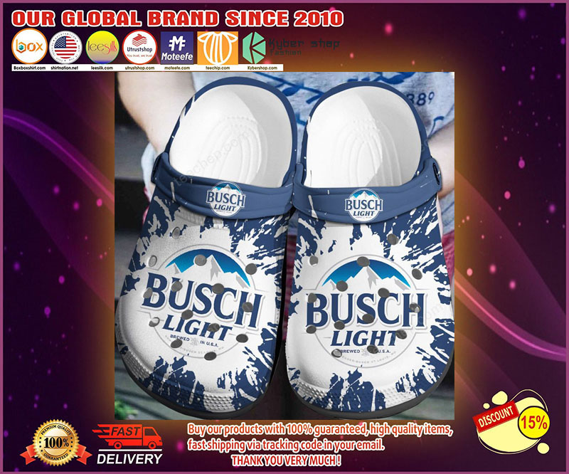 Busch light crocband crocs shoes