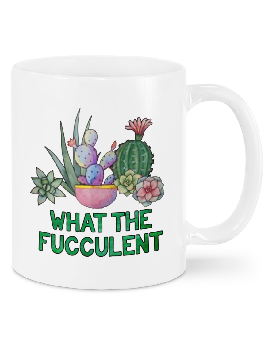 Cactus what the fucculent mug
