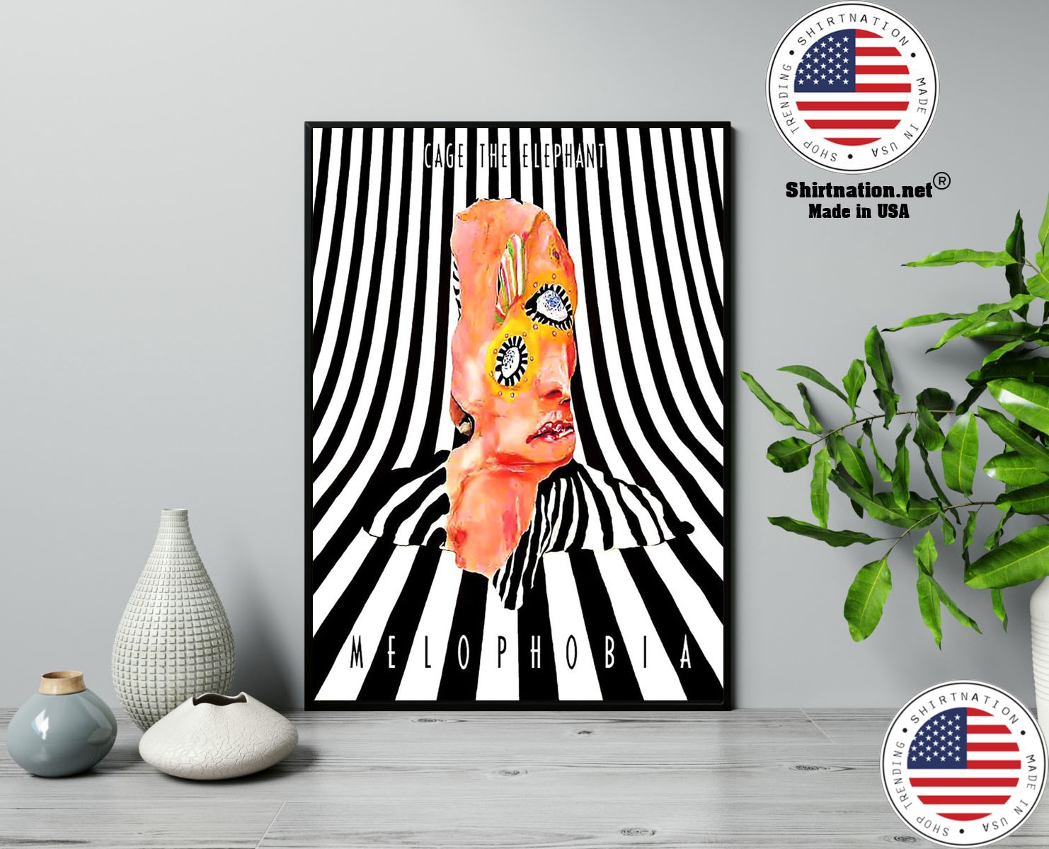 Cage the elephant melophobia poster 13