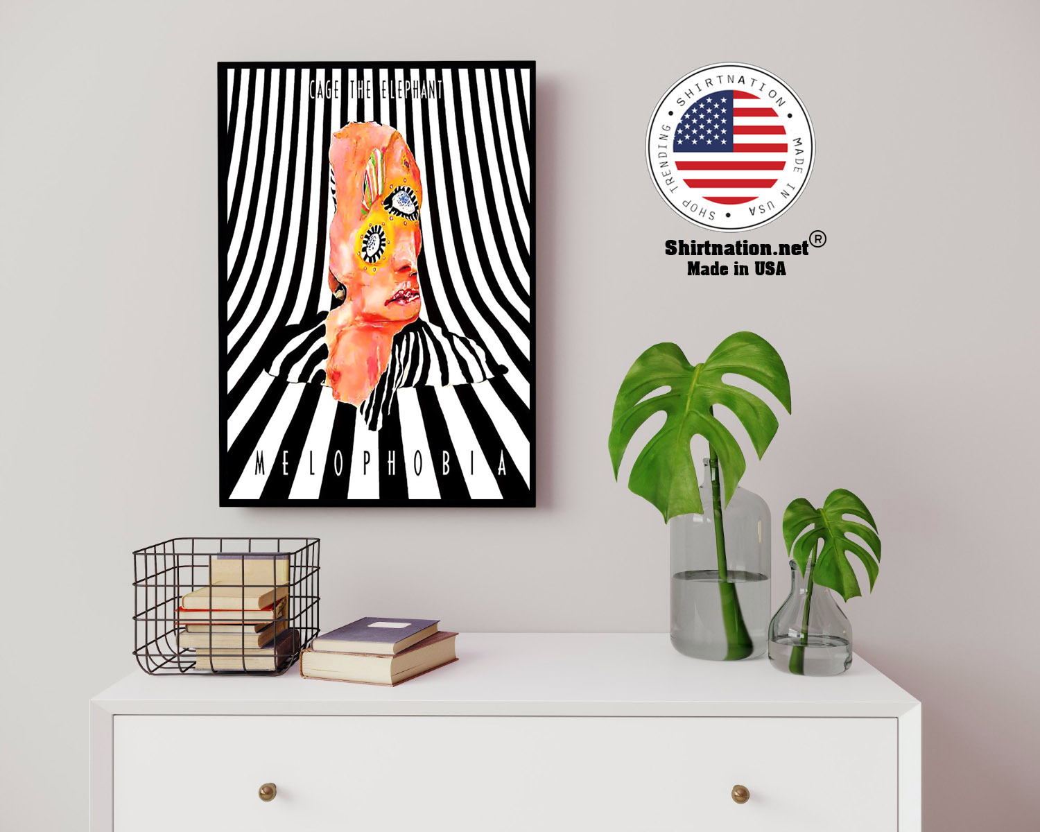 Cage the elephant melophobia poster 14