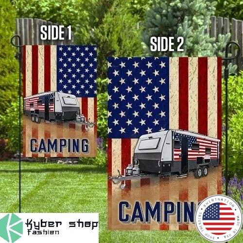 Camper van flag
