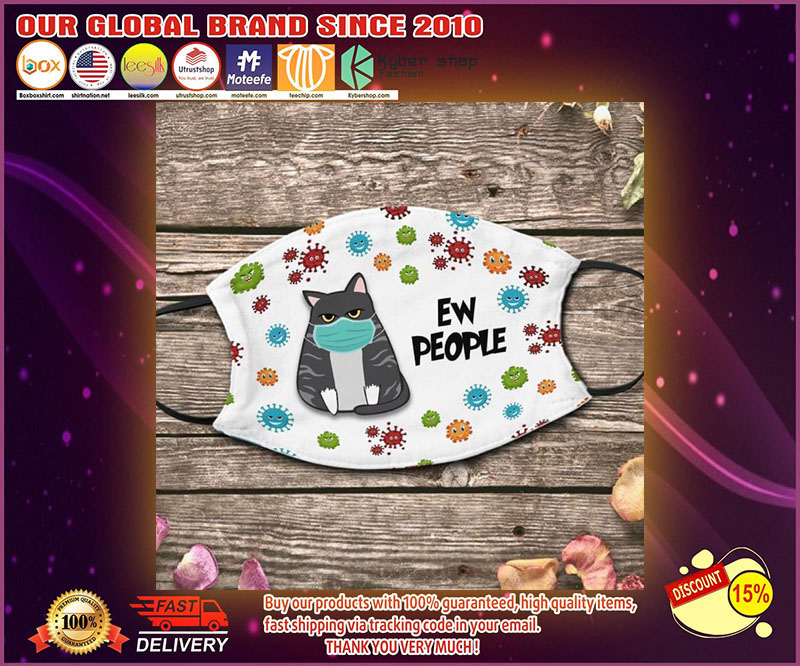 Cat ew people face mask