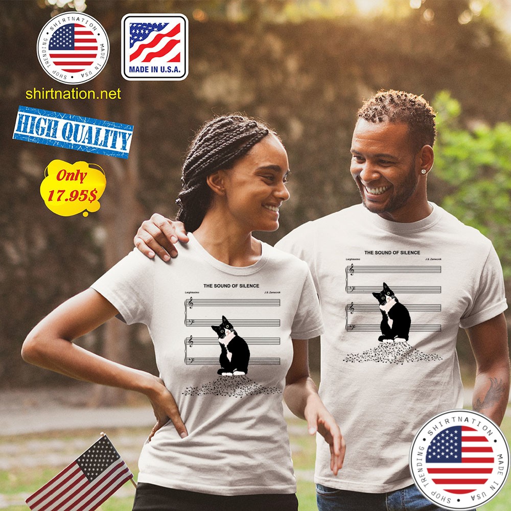 Cat the sound of silence Shirt2