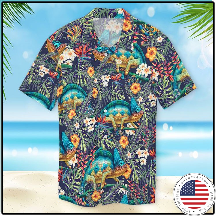 Chameleon Hawaiian Shirt2