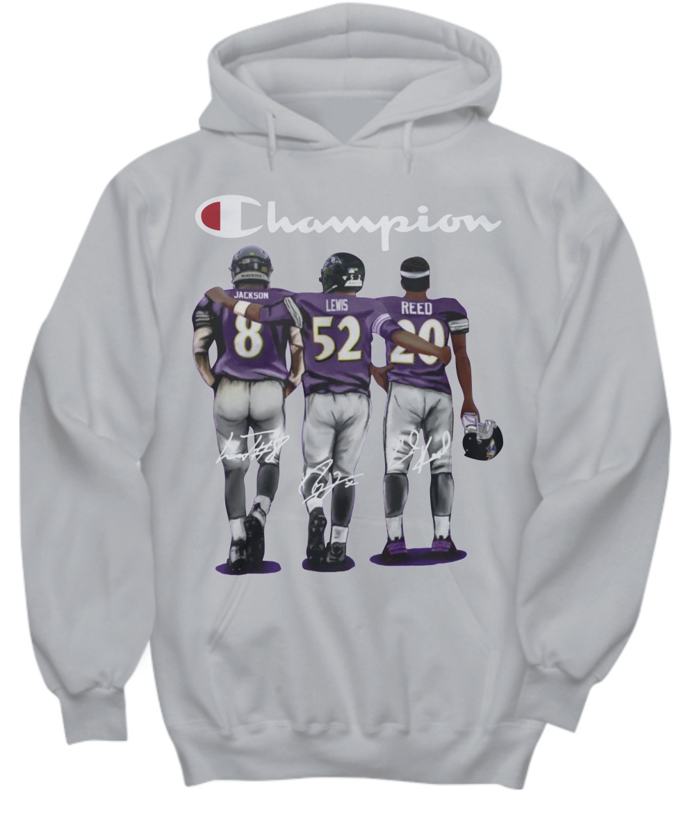 Champion Baltimore Ravens Jason Lewis reed shirt