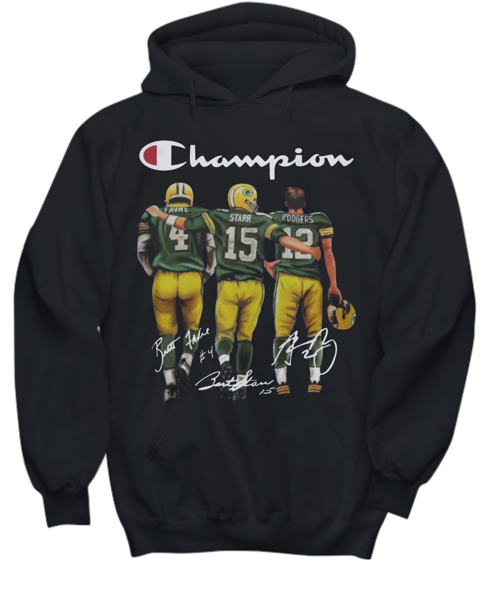 Champion Green Bay Packers favre starr rodgers shirt