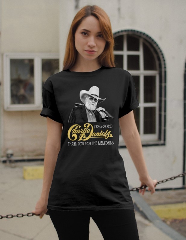 Charlie Daniels 1936 2020 thank you for the memories shirt