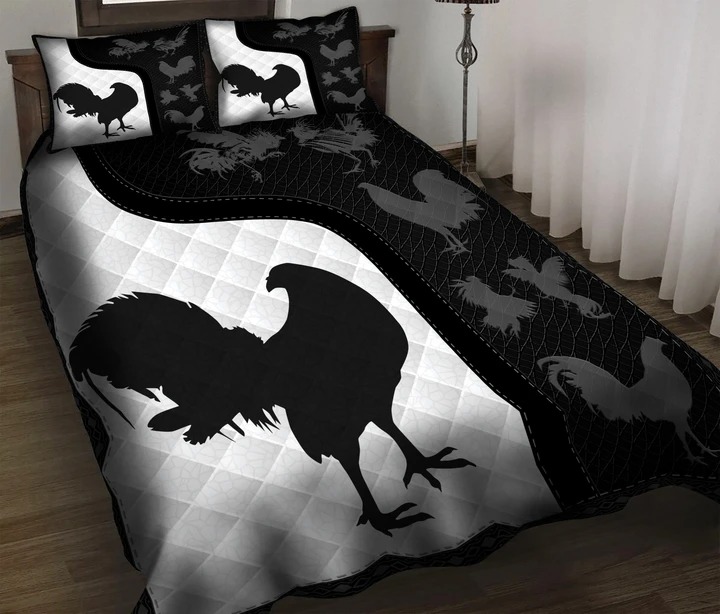 Chicken fighting bedding set