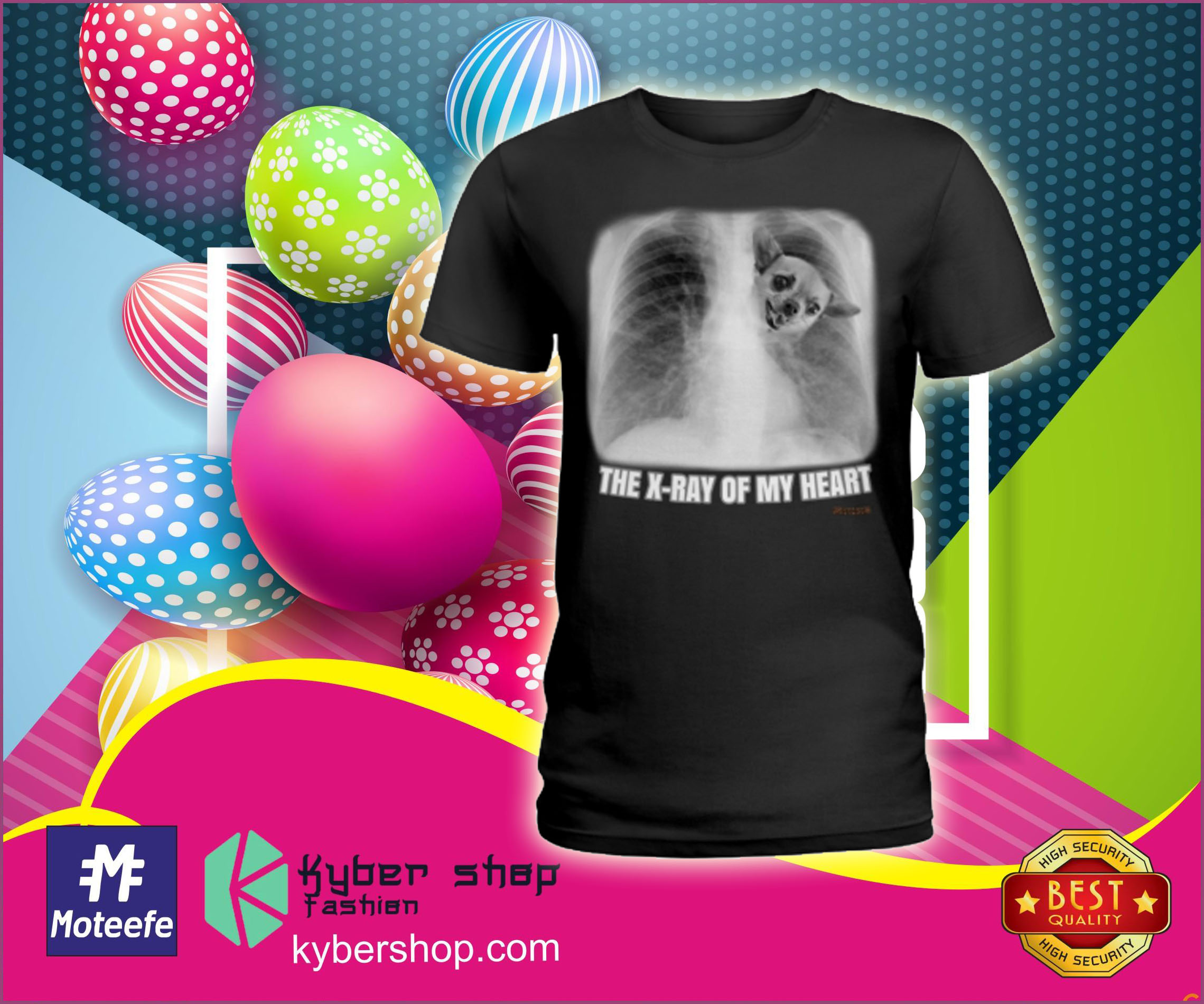 Chihuahua the x-ray of my heart shirt