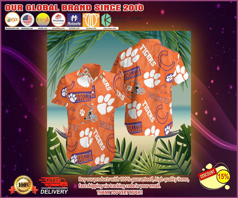 Clemson tigers hawaiian shirt