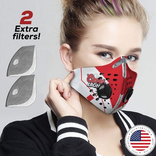 Coors light face mask