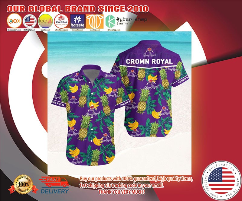 Crown royal hawaiian shirt