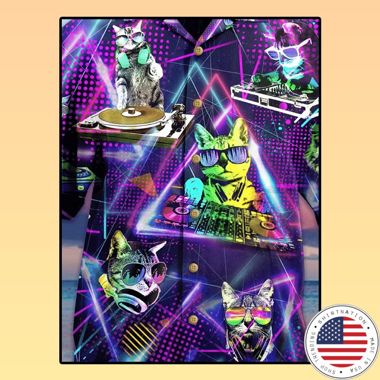 DJ Cat hawaiian shirt4