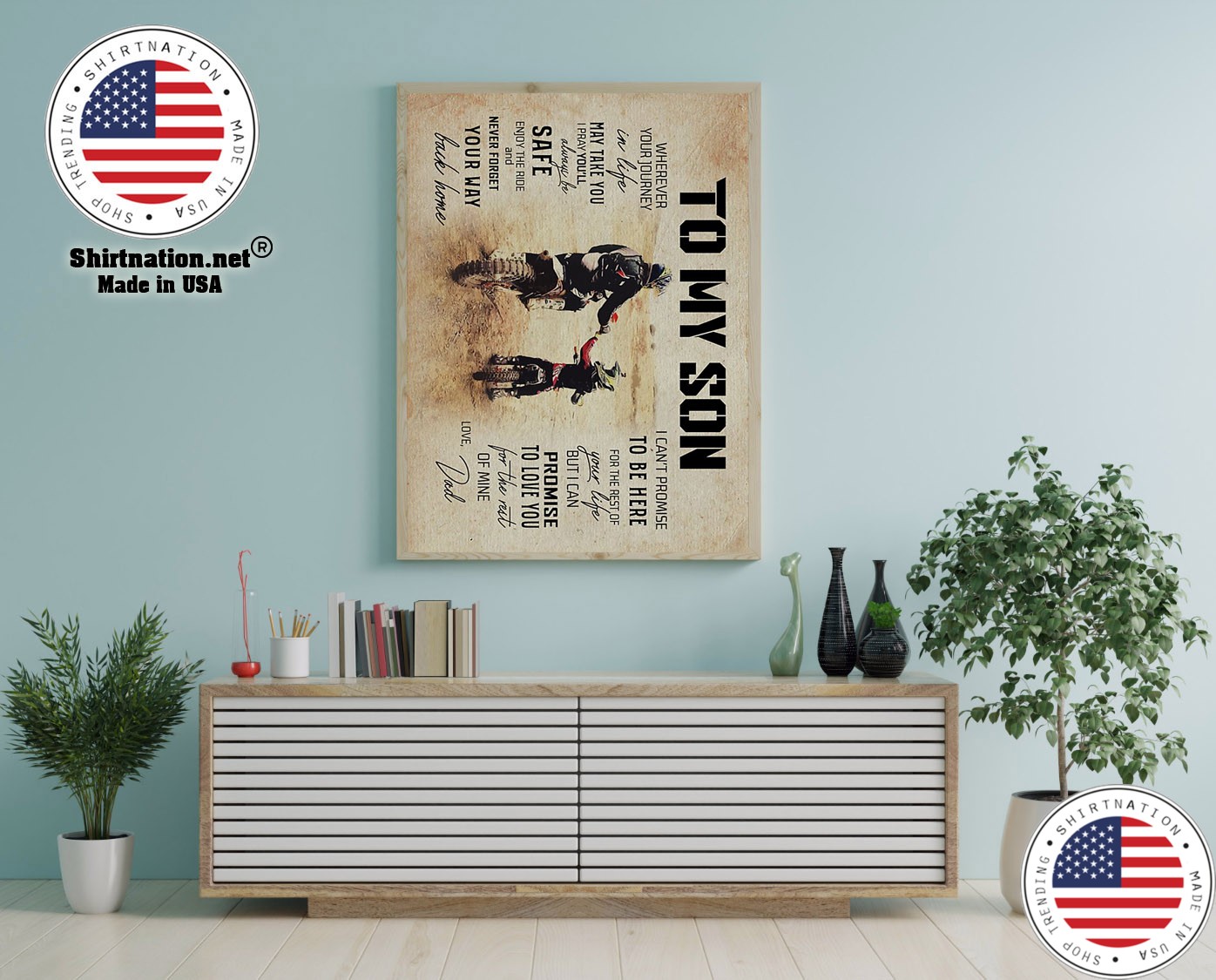 Dad to son wherever your journey in life may take you poster 13