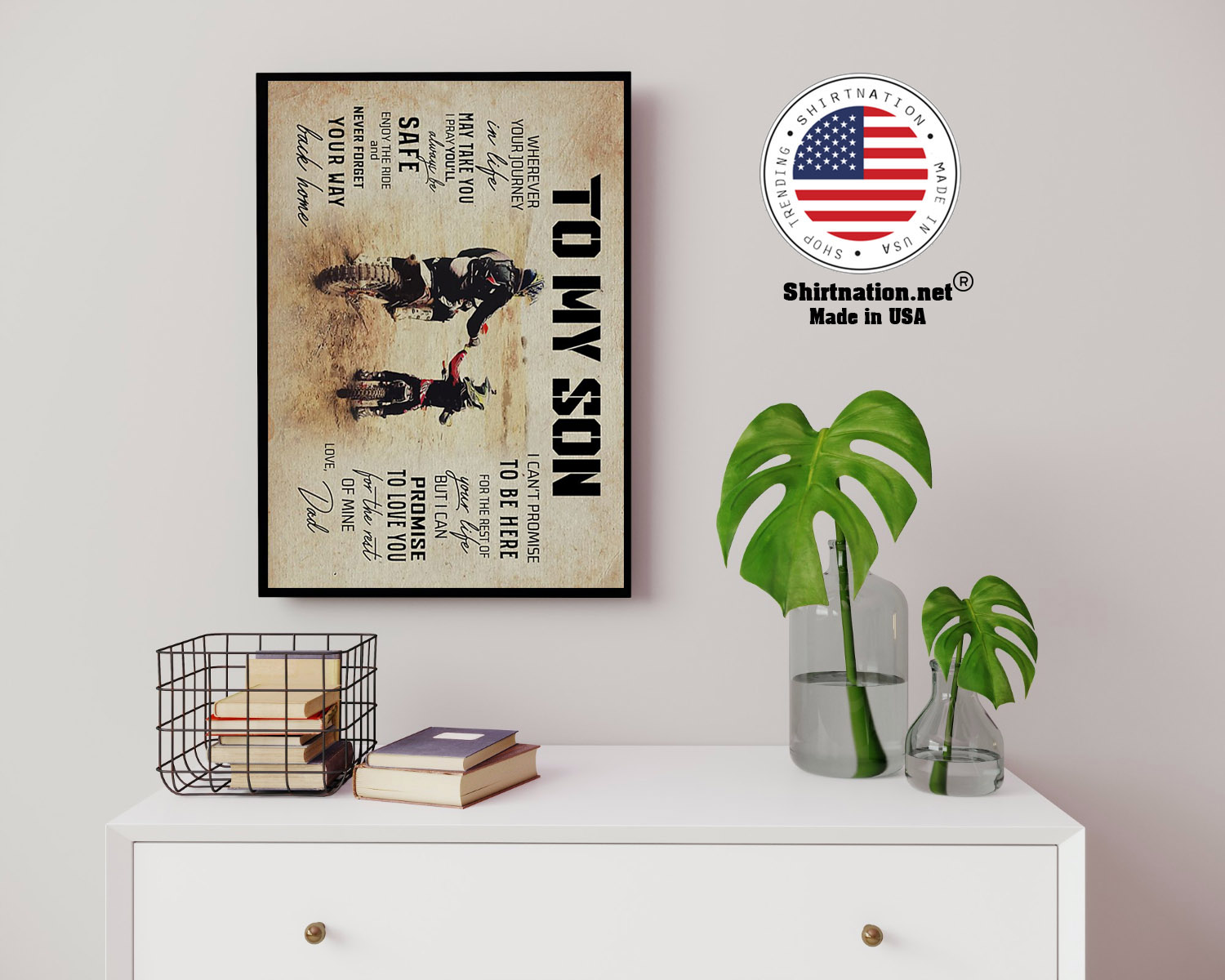 Dad to son wherever your journey in life may take you poster 14