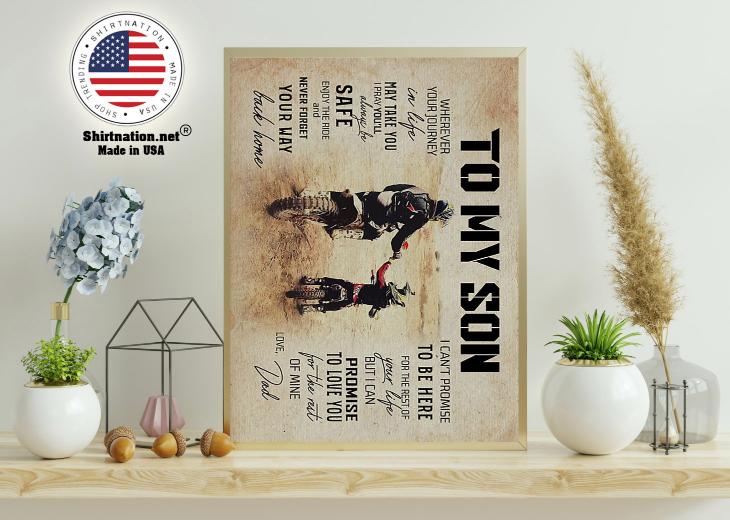 Dad to son wherever your journey in life may take you poster 15
