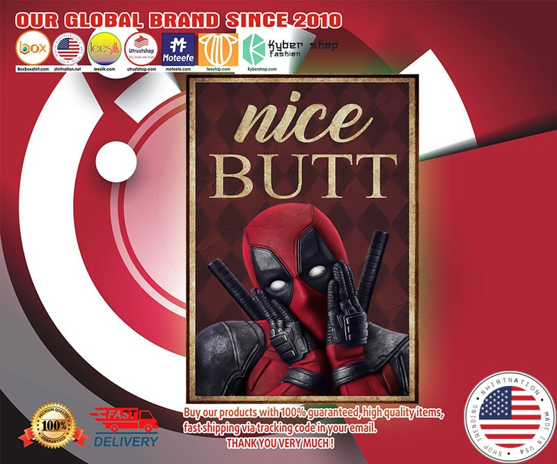 Deadpool nice butt poster