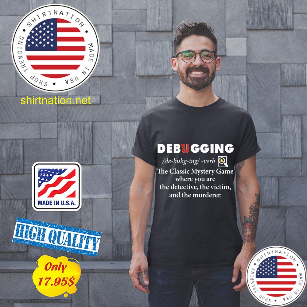 Debugging the classic mystery game where you are shirt 11