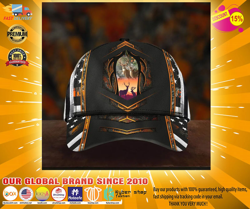 Deer hunter camo classic cap2