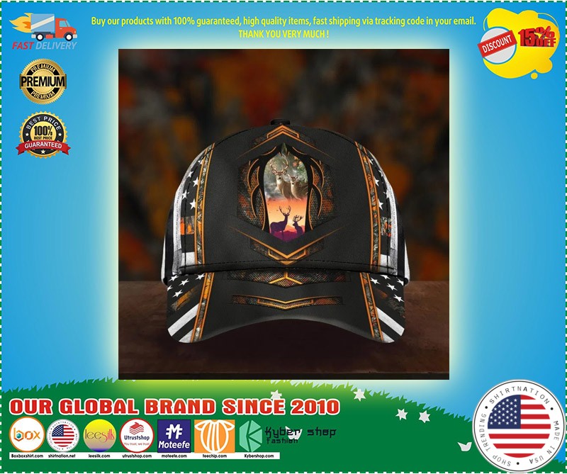 Deer hunter camo custom name cap 4 2