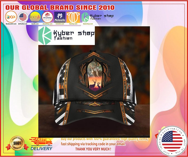 Deer hunter camo custom name cap 4 4