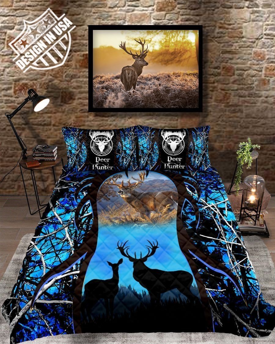 Deer hunting bedding set
