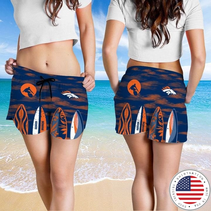 Denver Broncos HAWAIIAN And Beach SHORT4