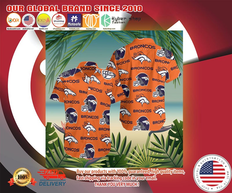 Denver Broncos hawaiian shirt