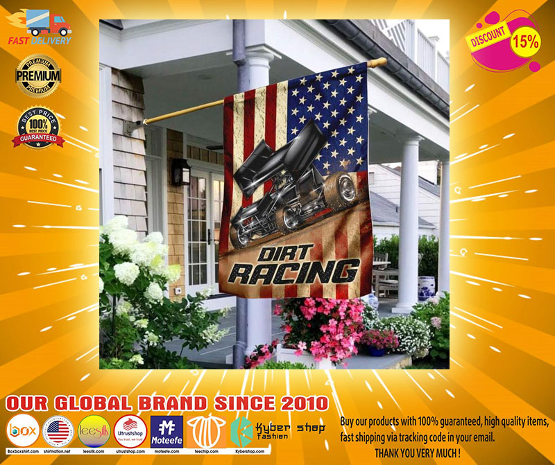 Dirt racing flag