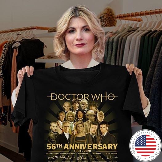Doctor who 56th annivesary 1963 2020 shirt