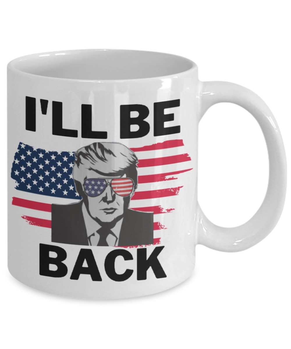 Donald Trump I will be back mug