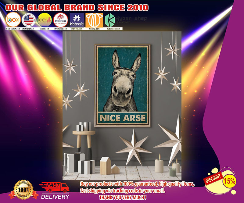 Donkey nice arse poster