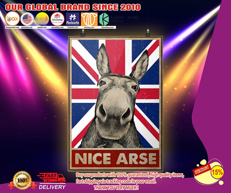 Donkey nice arse poster