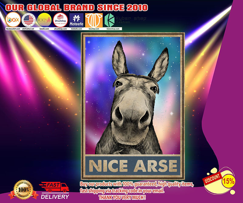 Donkey nice arse poster