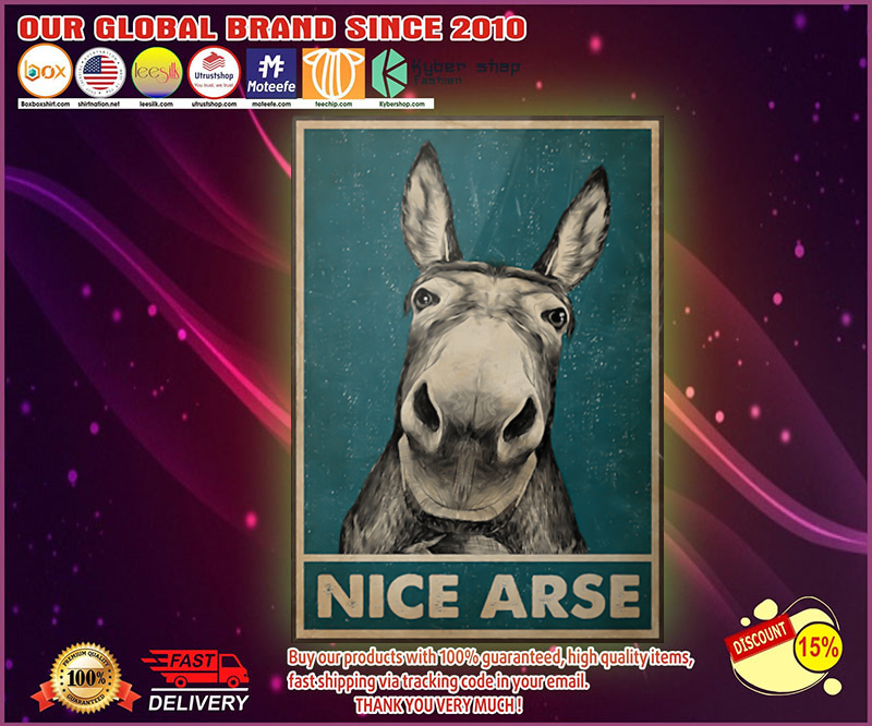 Donkey nice arse poster