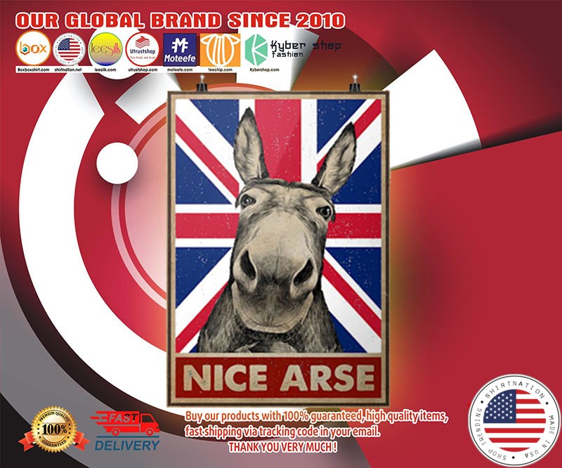 Donkey nice arse poster