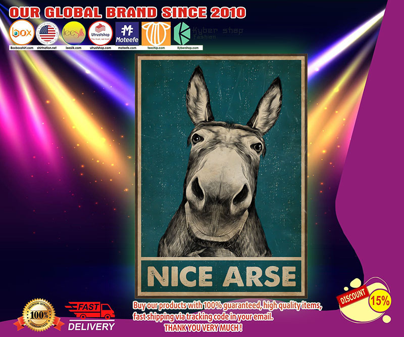 Donkey nice arse poster