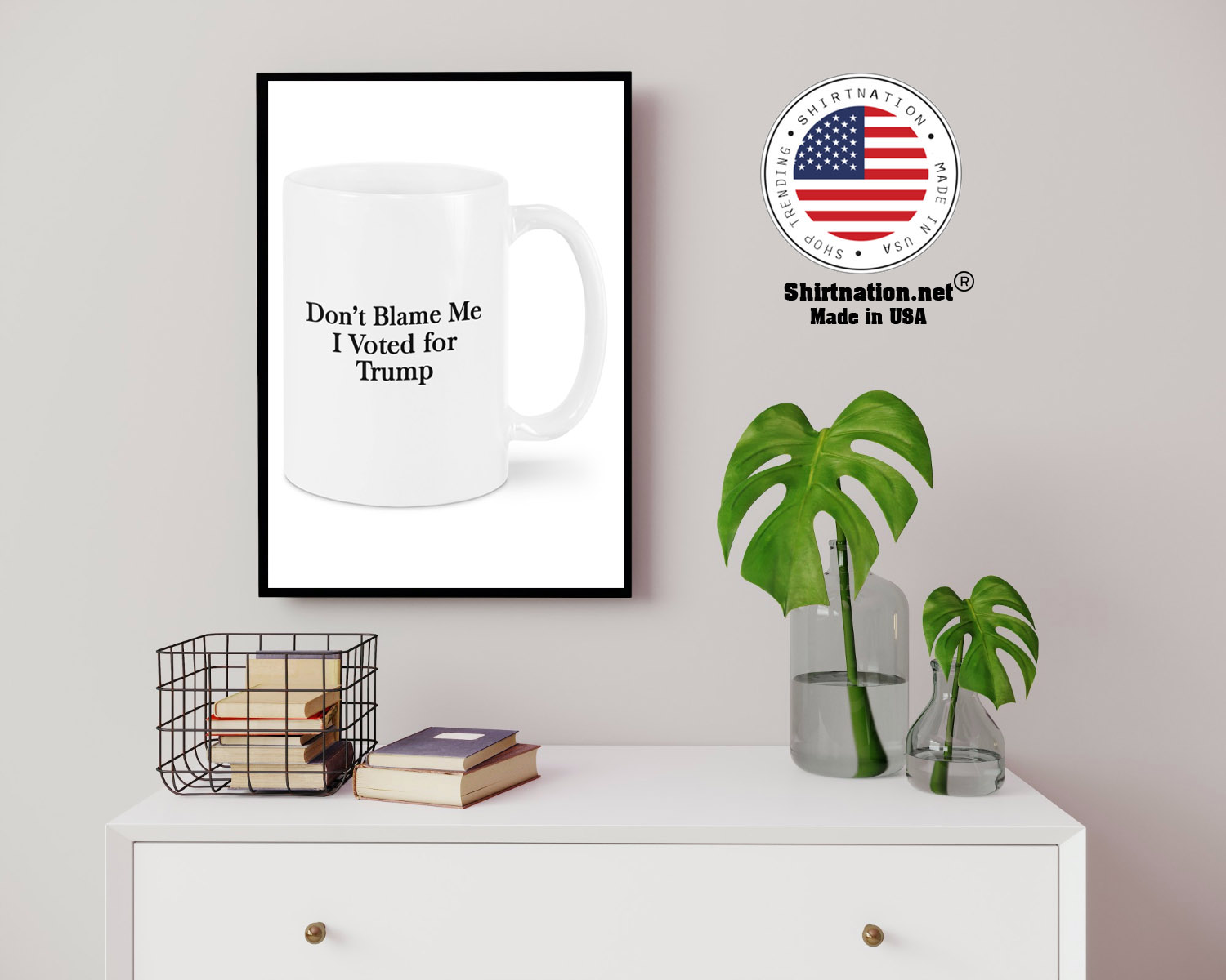 Dont blame me I voted for trump mug 14