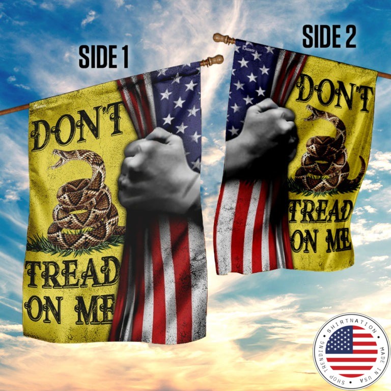 Don't tread on me U.S American flag