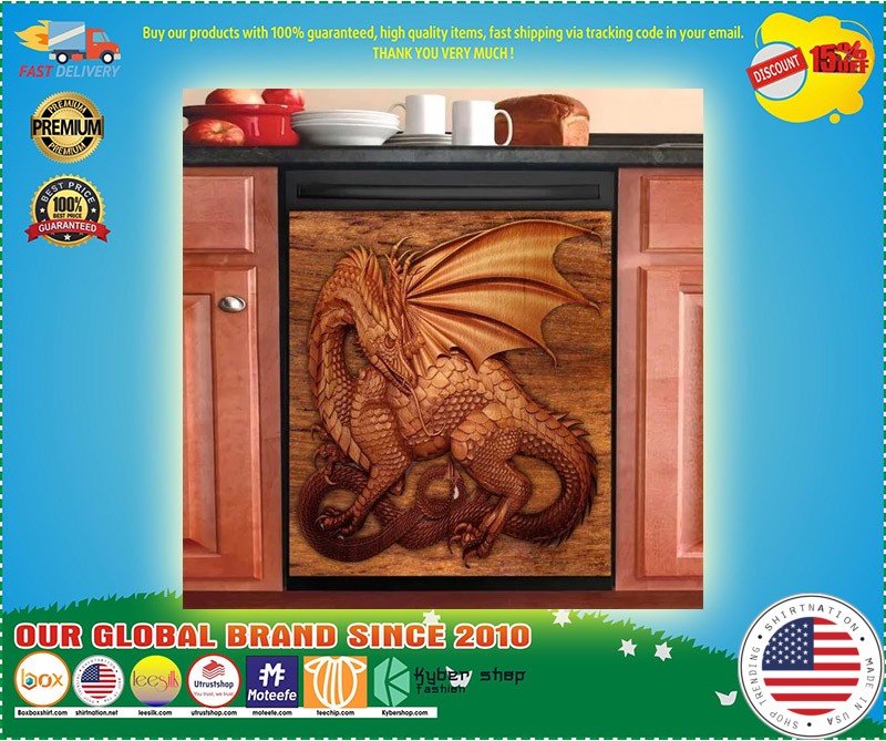 Dragon decor kitchen dishwasher 3 1