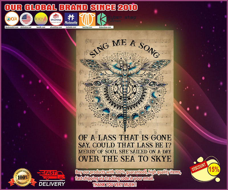Dragonfly Sing me a song poster