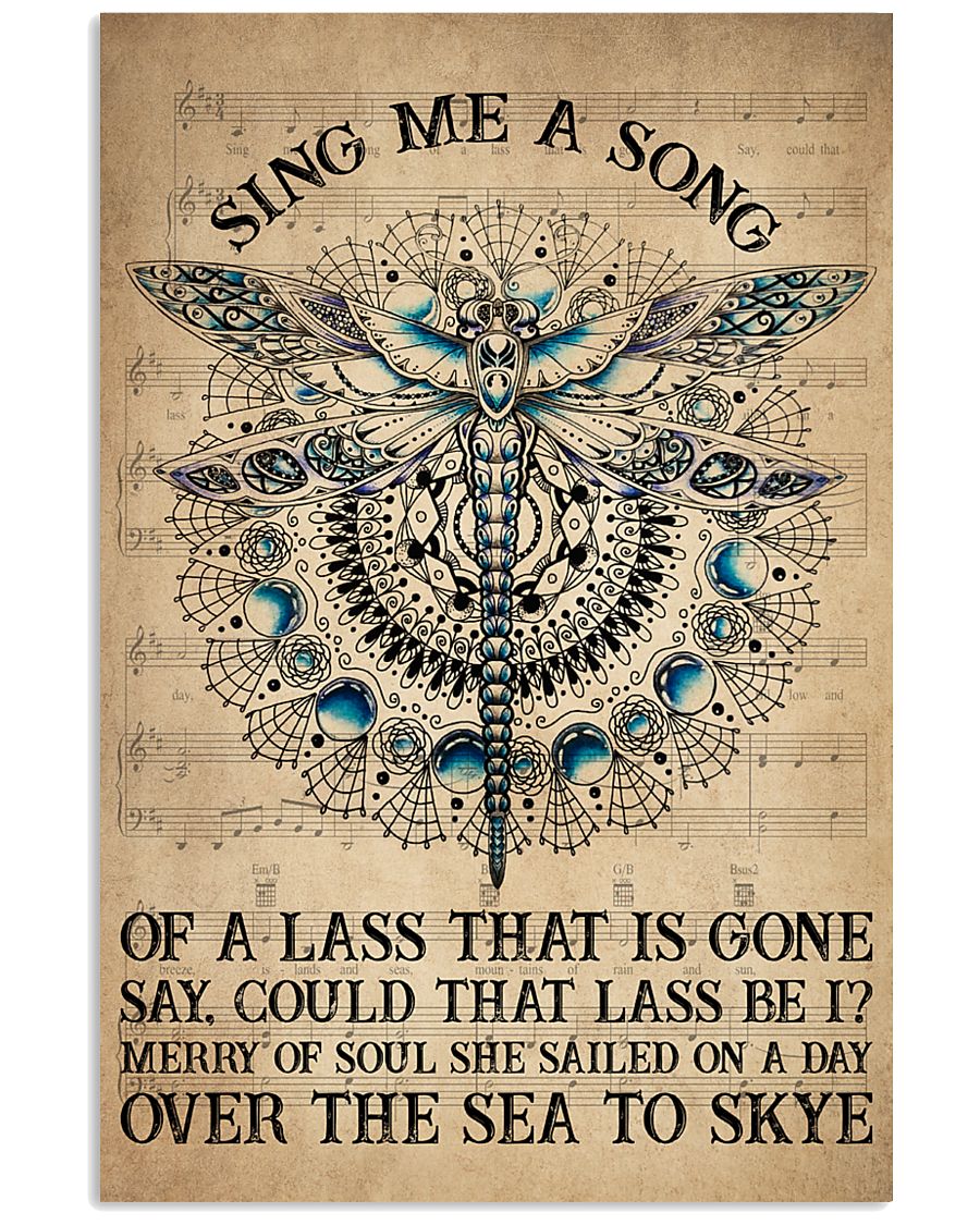 Dragonfly Sing me a song poster