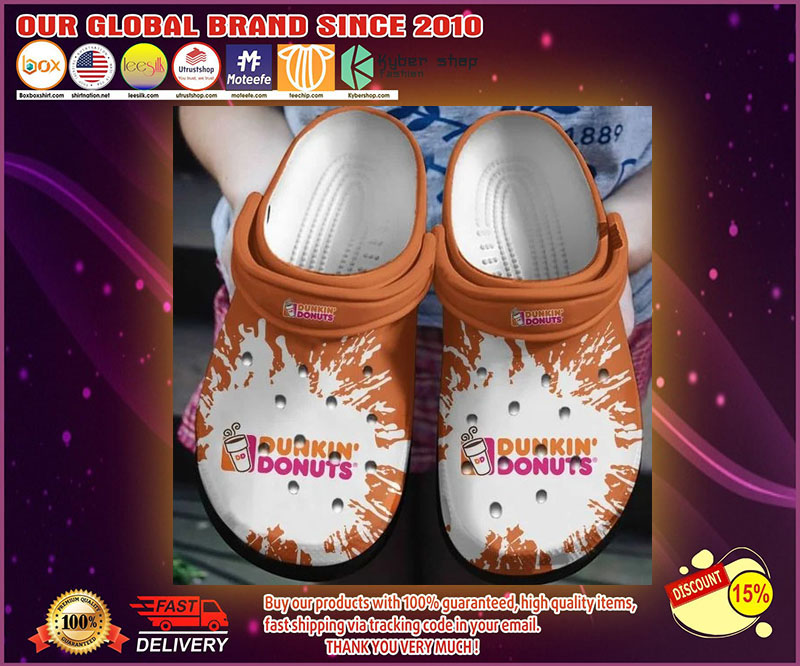 Dunkin' donut crocband  crocs shoes