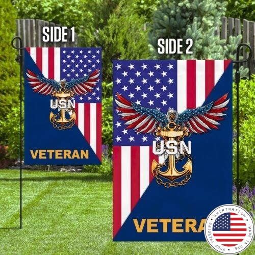 Eagle United states navy American veteran flag2
