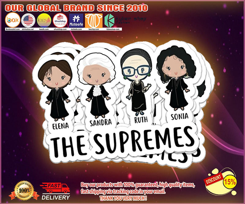 Elena Sandra Ruth Sonia the supremes sticker