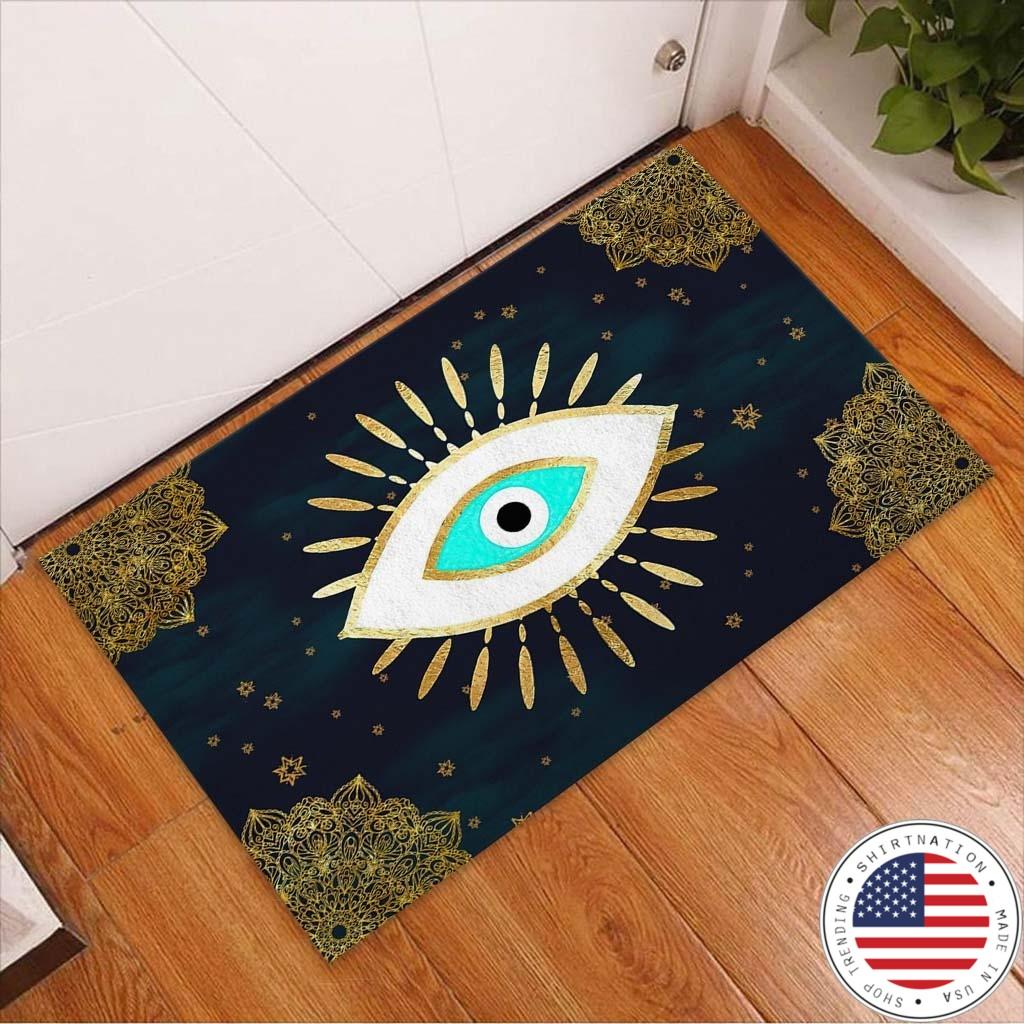 Evil eye doormat2