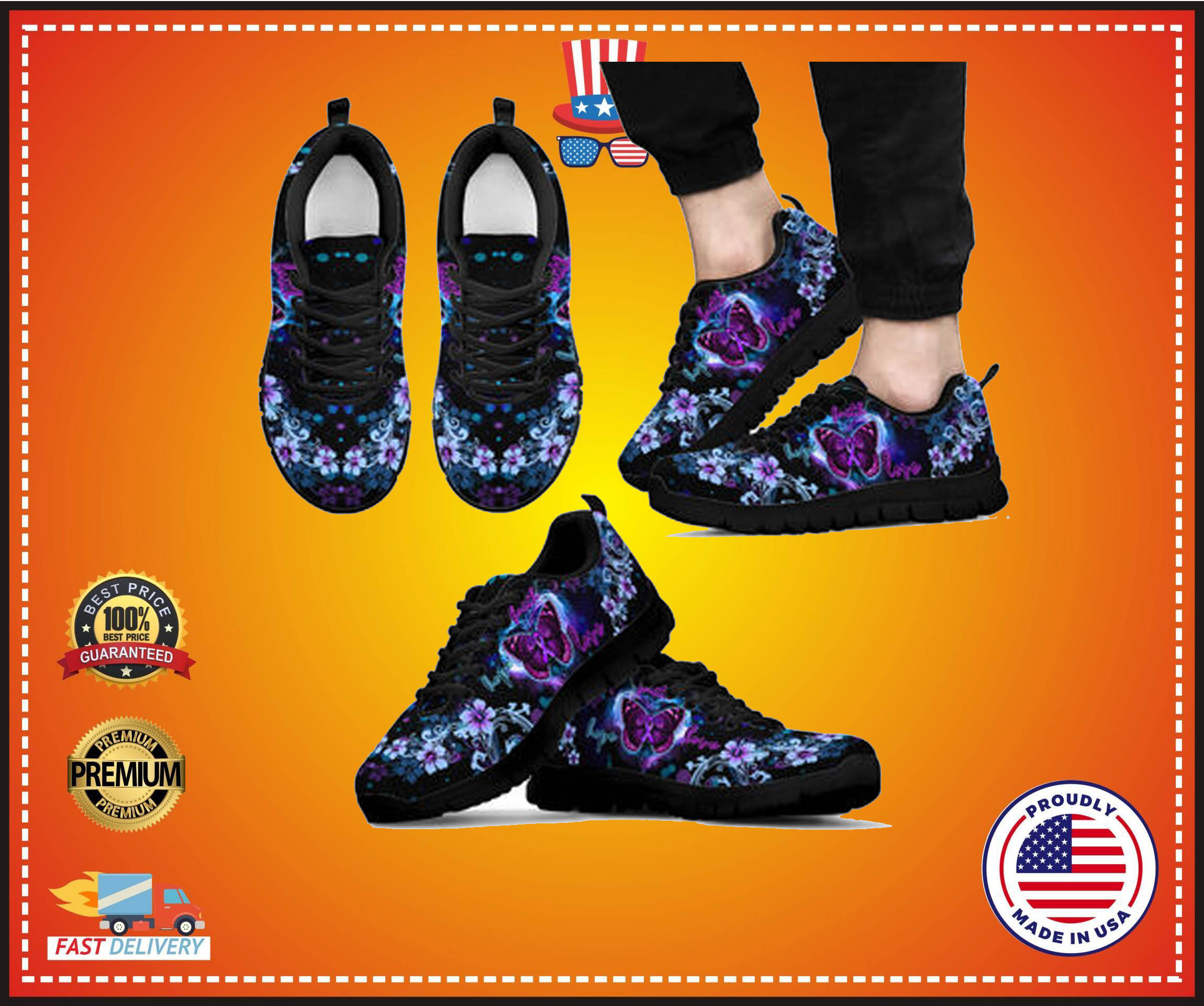 Faith hope love sneaker