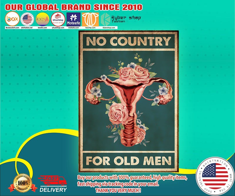 Feminist no country for old men poster