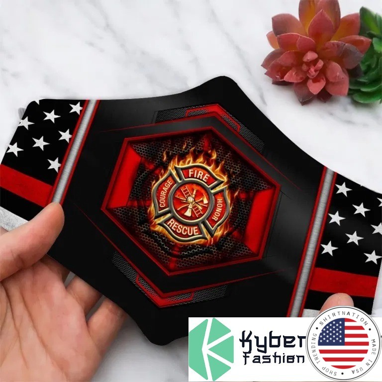 Firefighter face mask