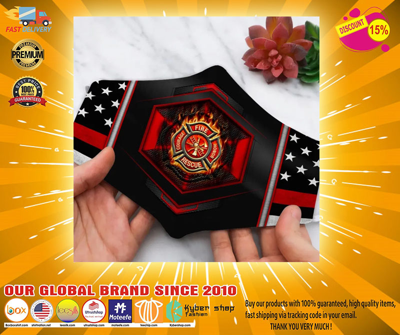 Firefighter face mask2